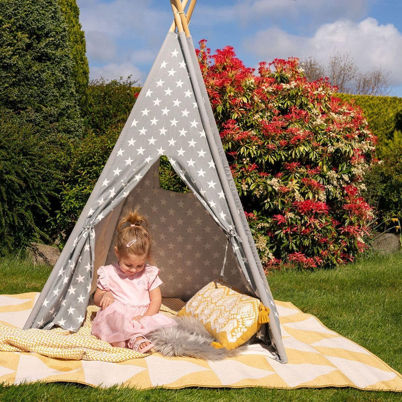 Habitat Ochre Geometric Modern Weather Resistant