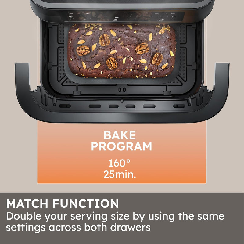 11L Flex Double Drawer Airfryer Dual Large Air