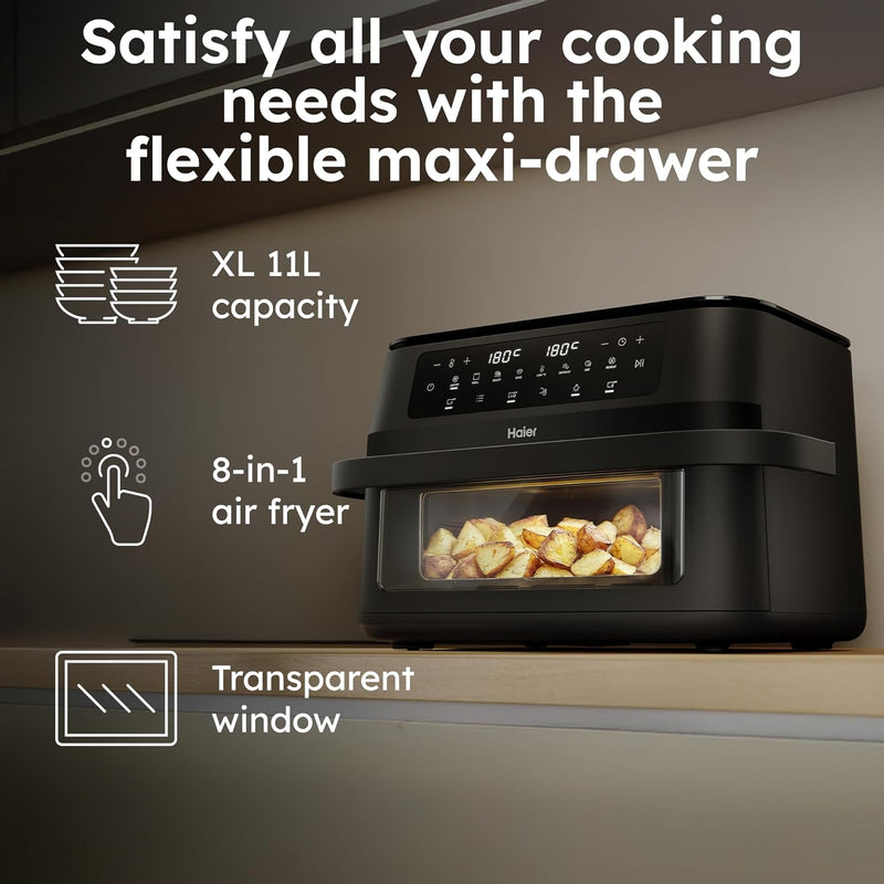 11L Flex Double Drawer Airfryer Dual Large Air