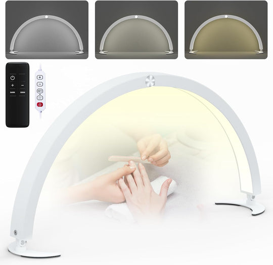 Half Moon Lamp for Desk Nail Light