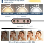 Half Moon Lamp LED Lash Light for Eyelash