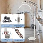 Half Moon Lamp LED Lash Light for Eyelash