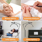 Half Moon Lamp LED Lash Light for Eyelash