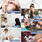 Half Moon Lamp LED Lash Light for Eyelash