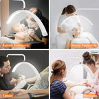 Half Moon Lash Light: LED Eyelash Lamp