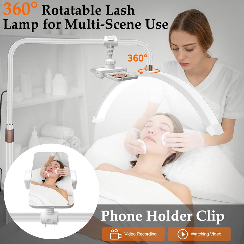 Half Moon Lash Light: LED Eyelash Lamp