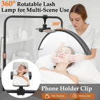 Half Moon Lash Light: LED Eyelash Lamp