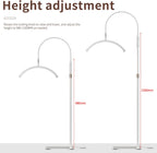 Half Moon Light Beauty Lamp Floor Standing Lash