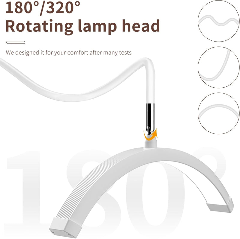 Half Moon Light Beauty Lamp Floor Standing Lash
