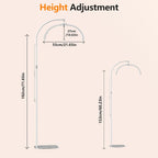 Half Moon Light for Eyelash Tech Foldable Floor