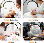 Half Moon Light for Eyelash Tech Foldable Floor