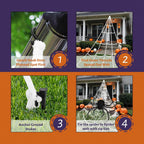 Halloween Decorations Spider Web 50'' Giant + 200''