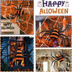Halloween Decorations Spider Web 50'' Giant + 200''