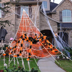 Halloween Decorations Spider Web 50'' Giant + 200''