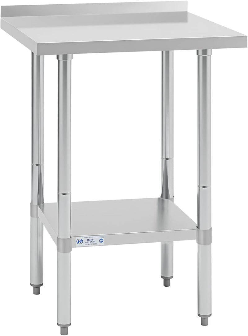 Hally Stainless Steel Table for Prep Work 24