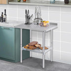 Hally Stainless Steel Table for Prep Work 24