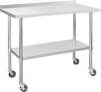 Hally Stainless Steel Table x36" Prepwork Commercial Tables