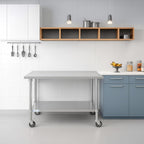 Hally Stainless Steel Table x36" Prepwork Commercial Tables