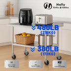 Hally Stainless Steel Table x36" Prepwork Commercial Tables
