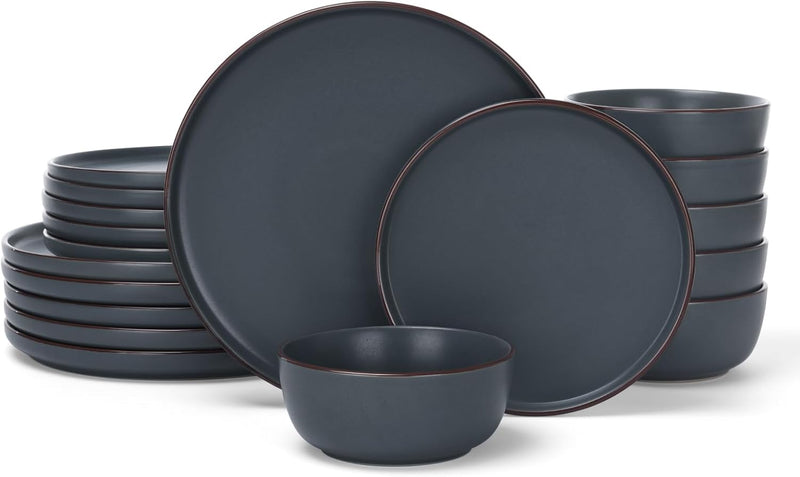 Halo Plates and Bowls Set 12 Pieces Dinner