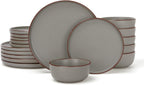 Halo Plates and Bowls Set 12 Pieces Dinner