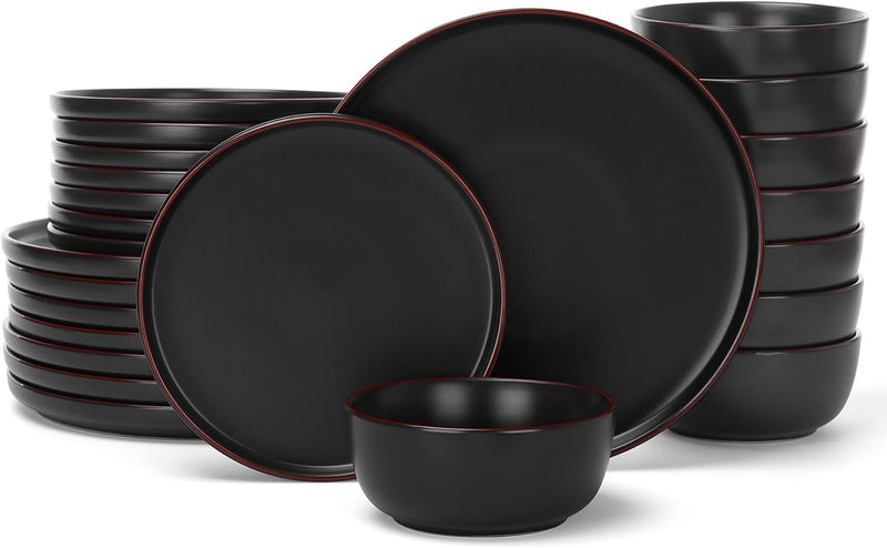 Halo Plates and Bowls Set 12 Pieces Dinner