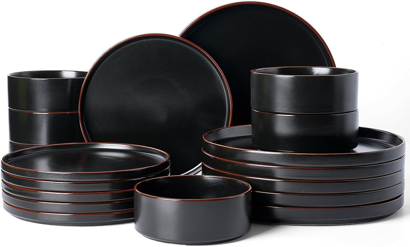 Halo Plates and Bowls Set 12 Pieces Dinner