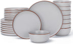 Halo Plates and Bowls Set 12 Pieces Dinner