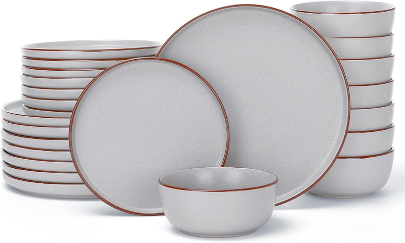 Halo Plates and Bowls Set 12 Pieces Dinner