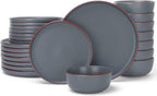Halo Plates and Bowls Set 12 Pieces Dinner