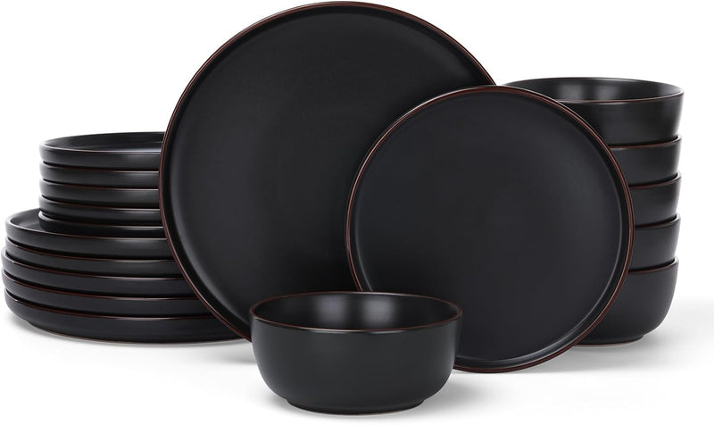 Halo Plates and Bowls Set 12 Pieces Dinner