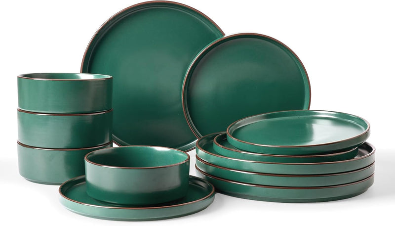 Halo Plates and Bowls Set 12 Pieces Dinner