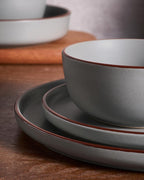 Halo Plates and Bowls Set 12 Pieces Dinner