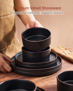 Halo Plates and Bowls Set 12 Pieces Dinner