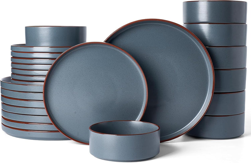 Halo Plates and Bowls Set 12 Pieces Dinner