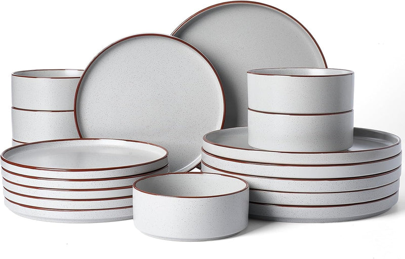 Halo Plates and Bowls Set 12 Pieces Dinner