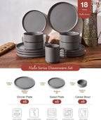Halo Plates and Bowls Set 12 Pieces Dinner