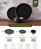 Halo Plates and Bowls Set 12 Pieces Dinner