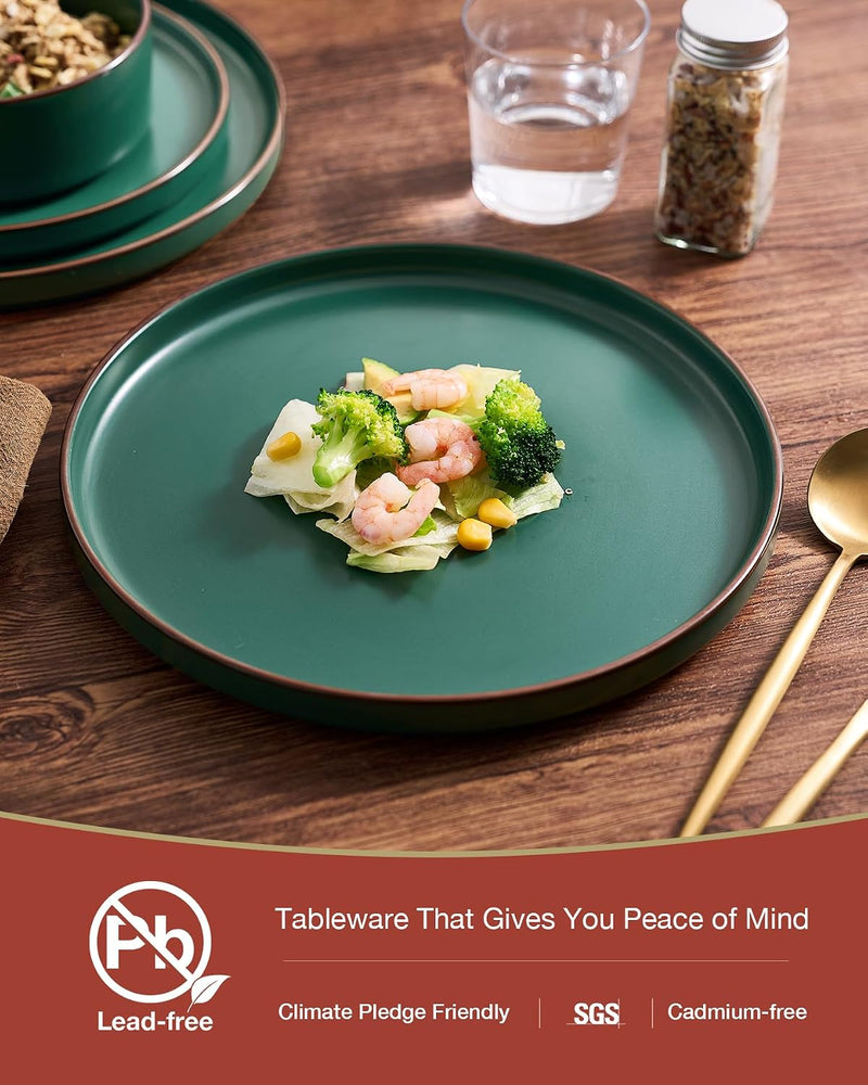 Halo Plates and Bowls Set 12 Pieces Dinner