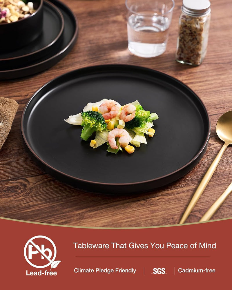 Halo Plates and Bowls Set 12 Pieces Dinner