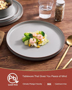 Halo Plates and Bowls Set 12 Pieces Dinner