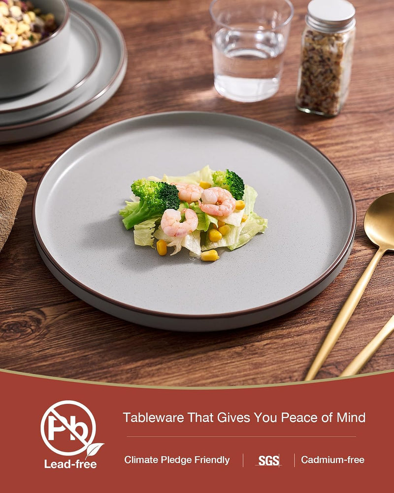 Halo Plates and Bowls Set 12 Pieces Dinner