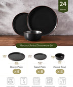 Halo Plates and Bowls Set 12 Pieces Dinner