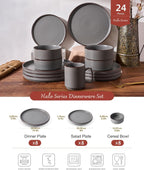 Halo Plates and Bowls Set 12 Pieces Dinner