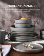 Halo Plates and Bowls Set 12 Pieces Dinner