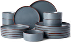 Halo Plates and Bowls Set 12 Pieces Dinner