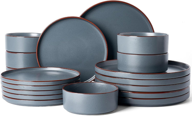 Halo Plates and Bowls Set 12 Pieces Dinner