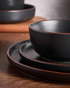 Halo Plates and Bowls Set 12 Pieces Dinner