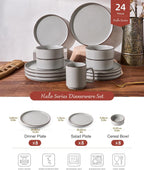 Halo Plates and Bowls Set 12 Pieces Dinner