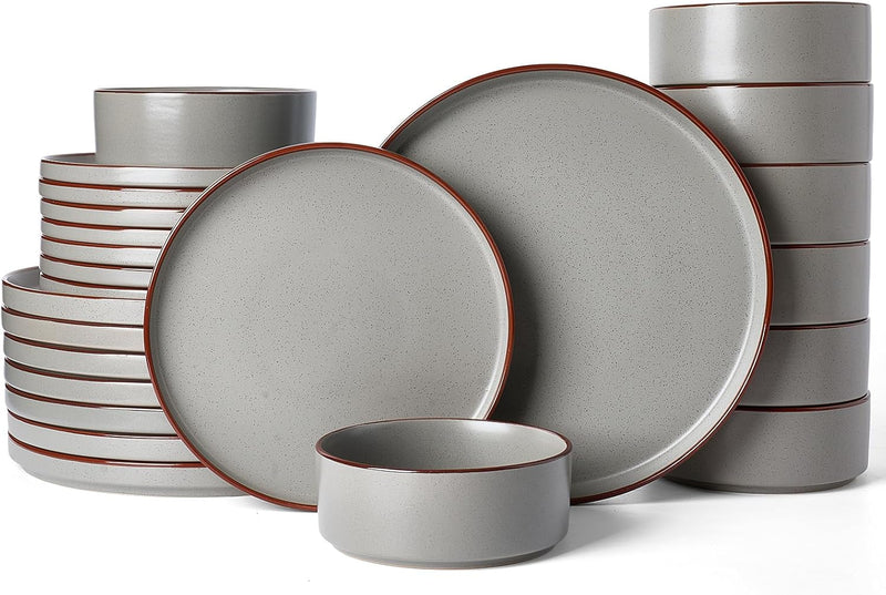 Halo Plates and Bowls Set 12 Pieces Dinner